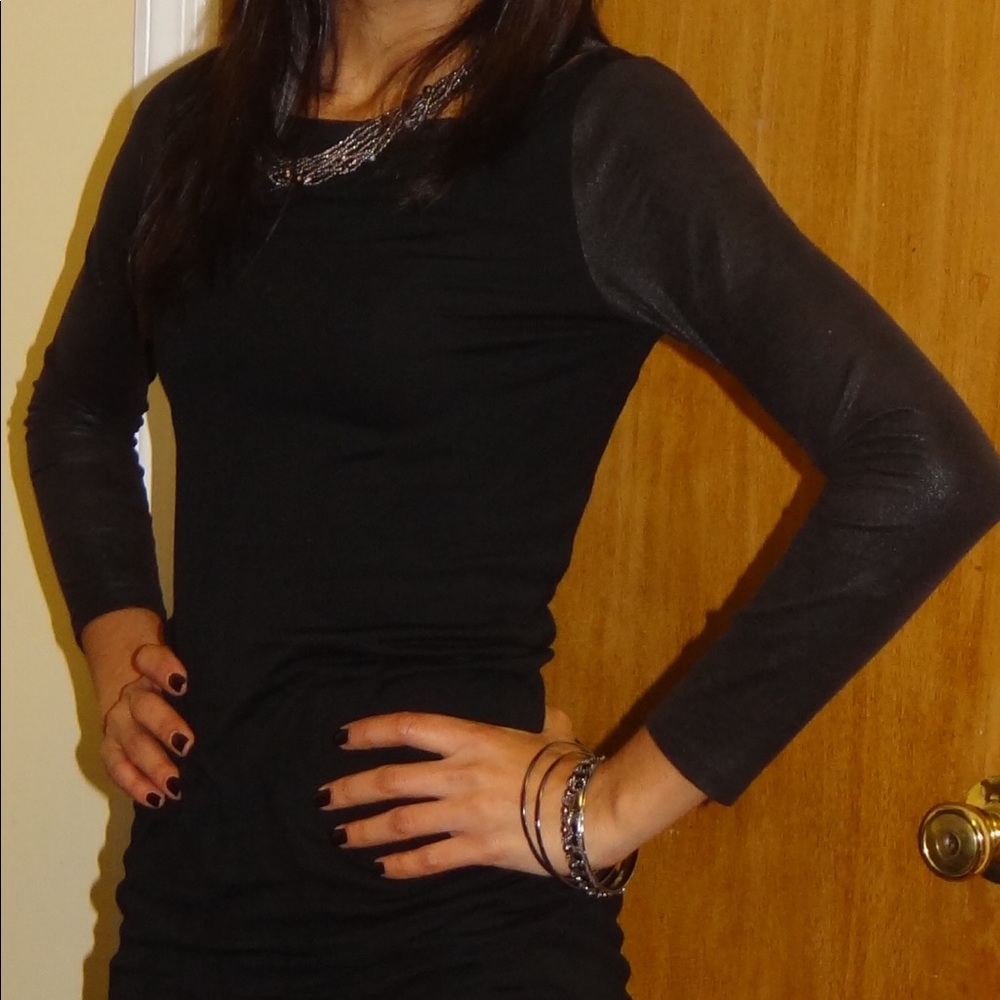 💖3/$40💖 Armani Exchange Black 3/4 Sleeve Dress